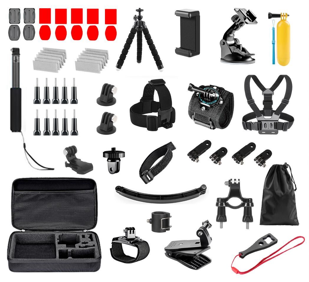 Camnoon 60-in-1 Action Camera Accessories Kit Sports Camera