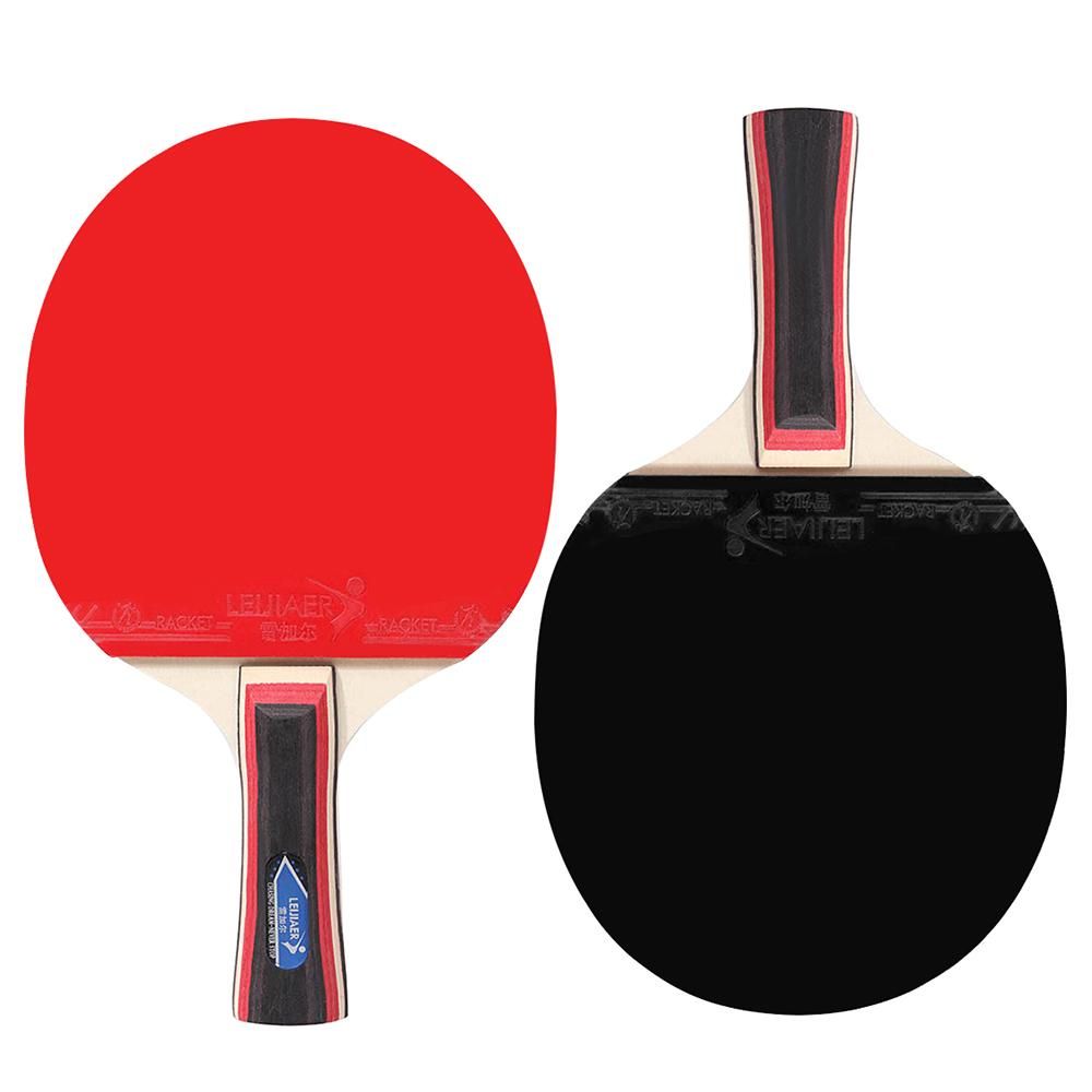 Table Tennis 2 Player Set 2 Table Tennis Bats Rackets with 3 Ping Pong Balls for Students Beginners