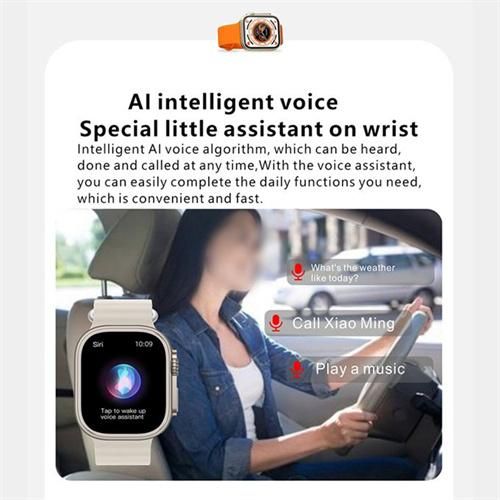 Series 8 Ultra Sport Smartwatch HD Full Screen Bluetooth Calling Smartwatch for Android and IOS