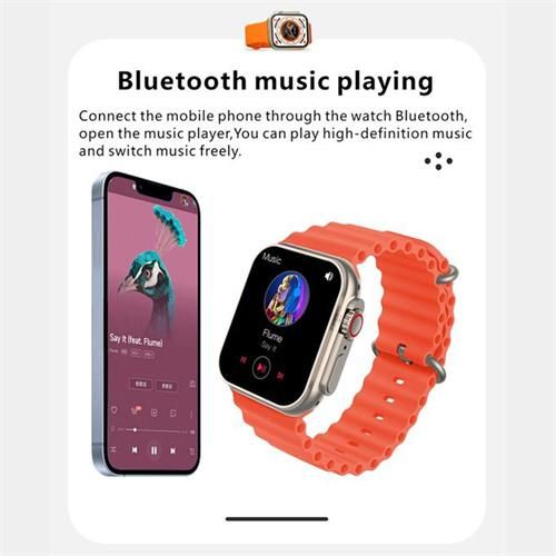 Series 8 Ultra Sport Smartwatch HD Full Screen Bluetooth Calling Smartwatch for Android and IOS