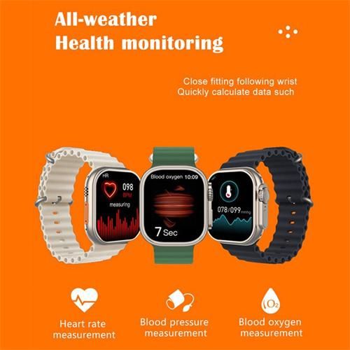 Series 8 Ultra Sport Smartwatch HD Full Screen Bluetooth Calling Smartwatch for Android and IOS