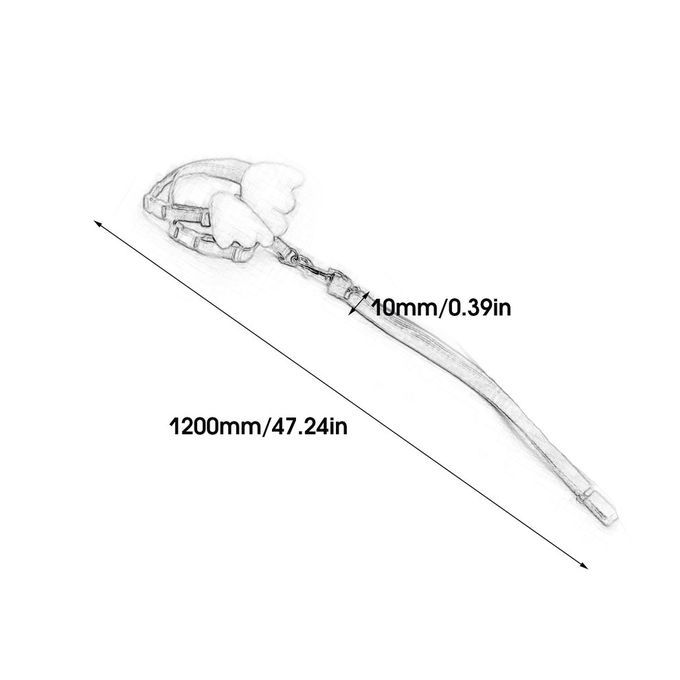 Cute Angel Pet Dog Leashes Cats Puppy Leads Wing Straps Adjustable Harness Blue