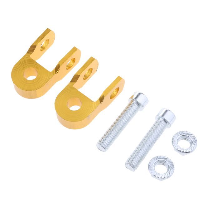 Motorcycle Height Extender Rear Shock Absorber Riser Suspension Gold