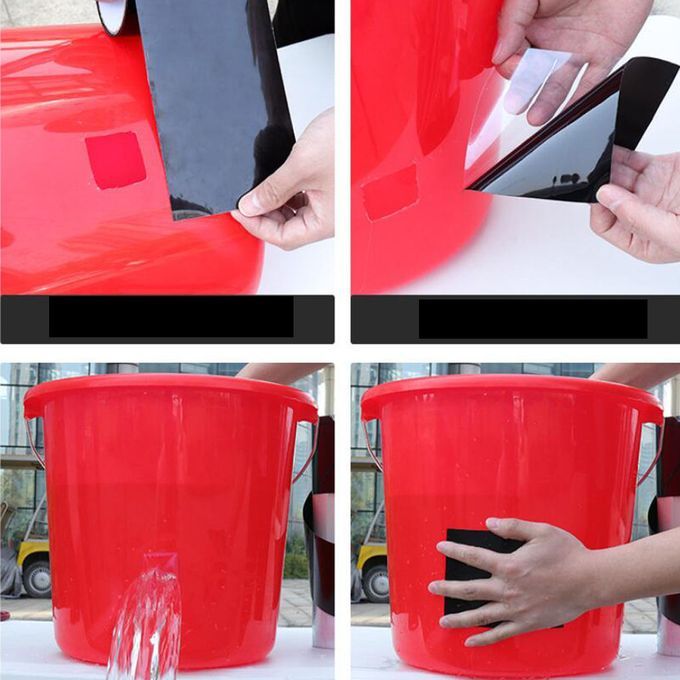 Waterproof Rubber Repair Tape To Seal And Repair  Leaks - Black Black