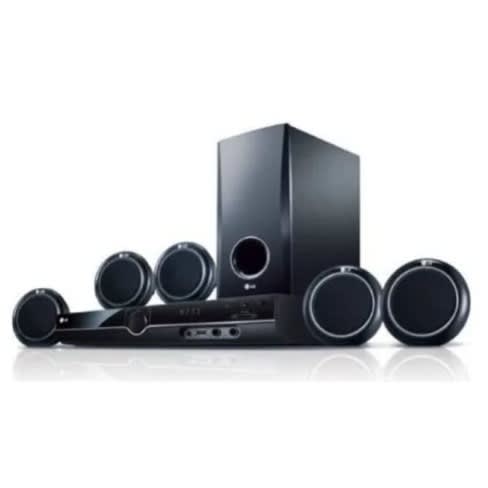 Home Theater - USB - DVD - Bass Blast - Black