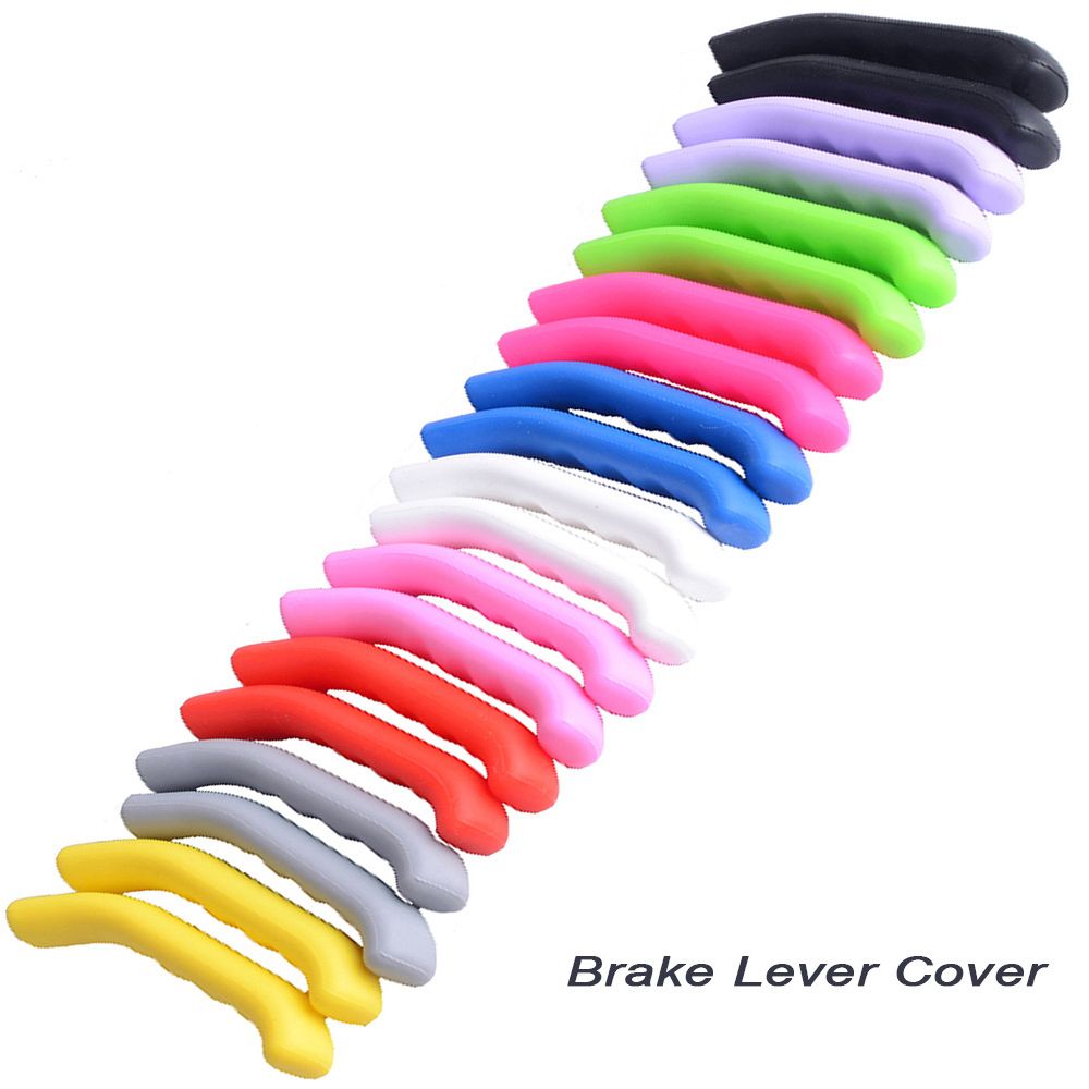 1 Pair Mountain Bicycle Brake Levers Sleeve Anti-Slip