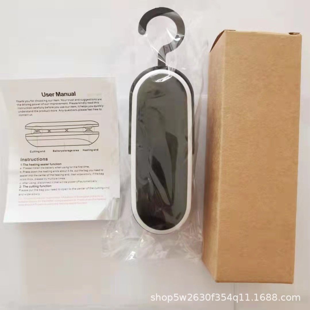 Mini Heat Bag Sealing Machine Package Sealer Bags Thermal Plastic Food Sealer
