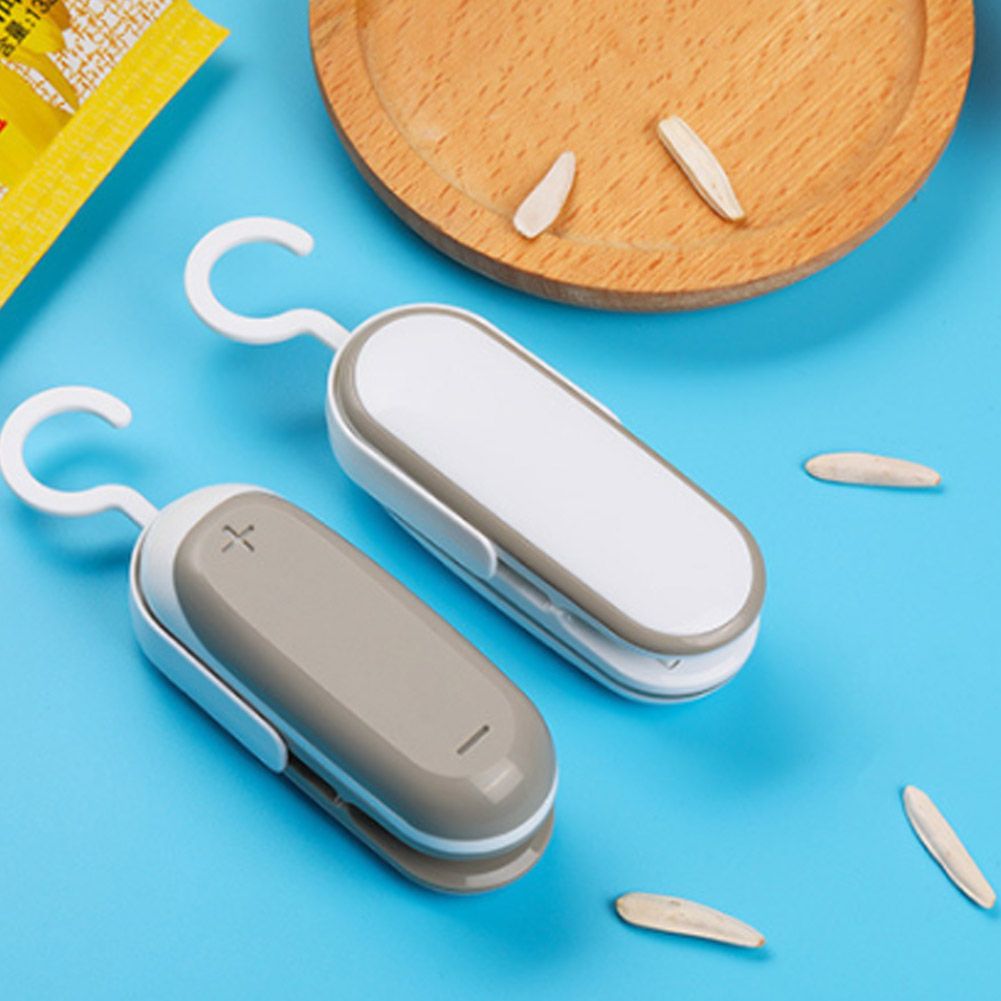 Mini Heat Bag Sealing Machine Package Sealer Bags Thermal Plastic Food Sealer
