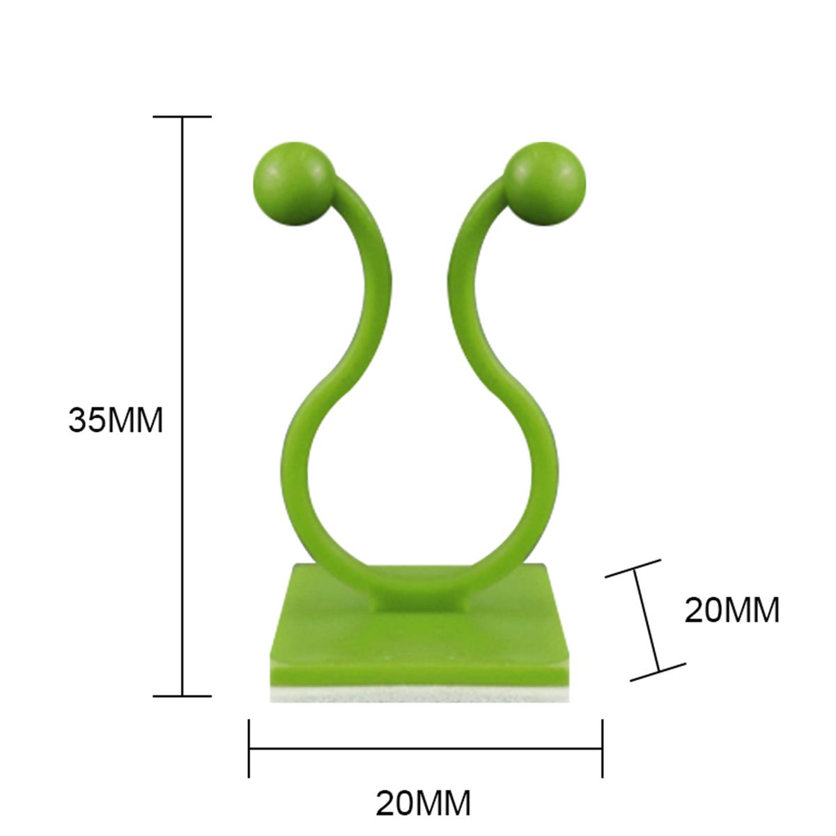 Green Plants Wall-Climbing Holder Self-Adhesive Hook Cirrus