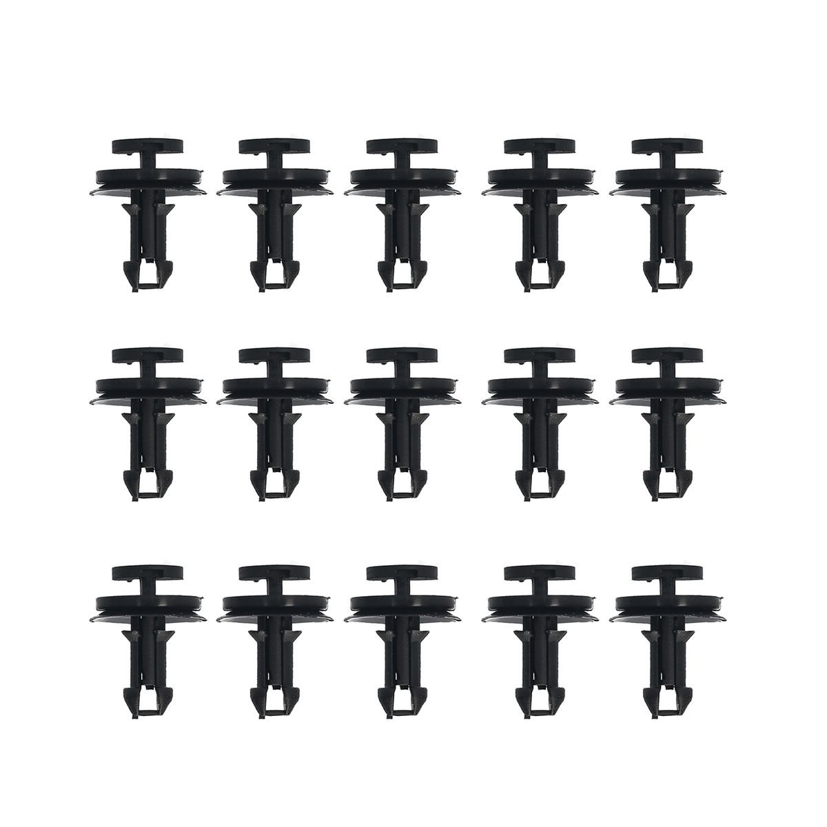 15PCS Front Air Deflector Retainers Clips Nylon 15733971