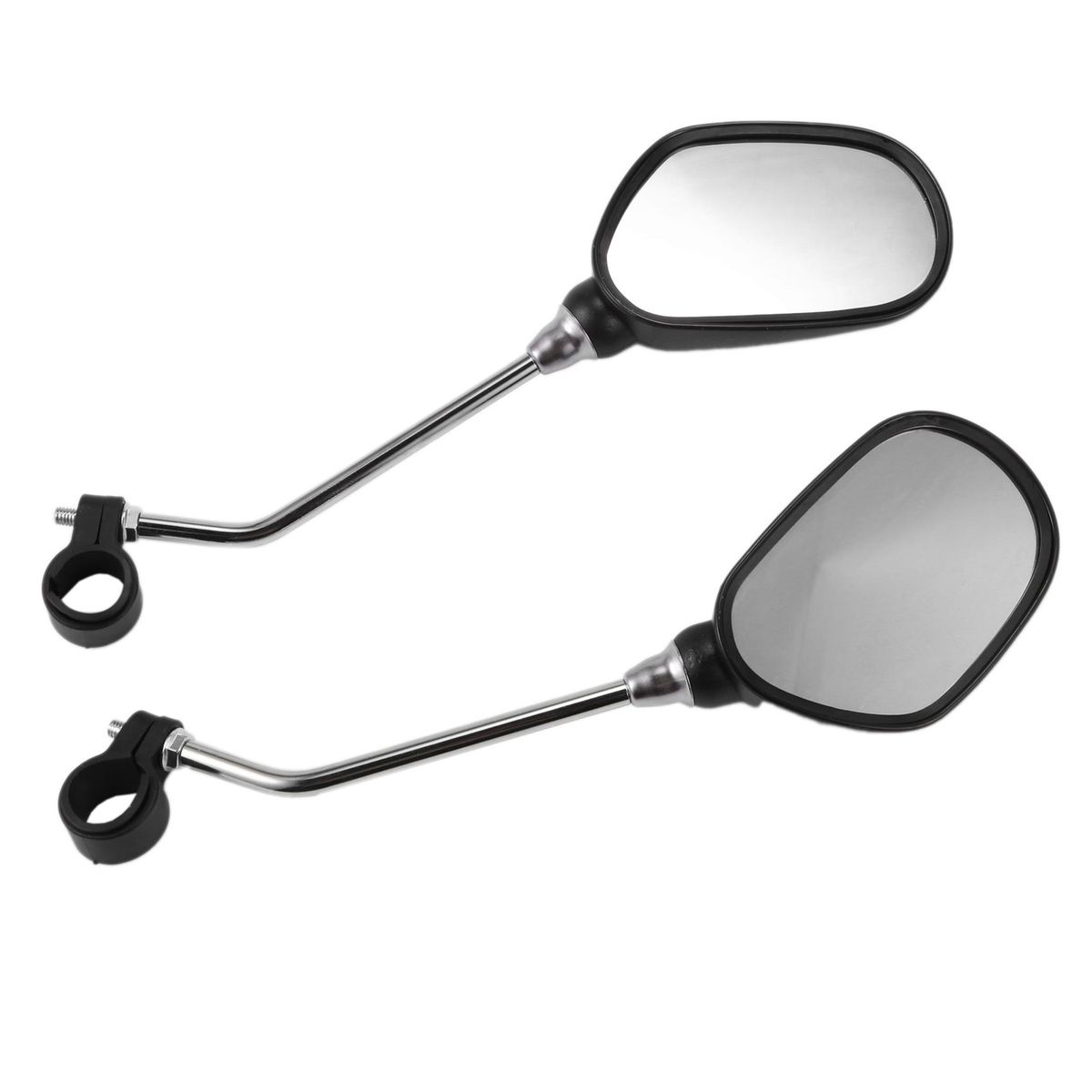1 Pair Bike Rearview Mirror Safety Bicycle Rear View Glass
