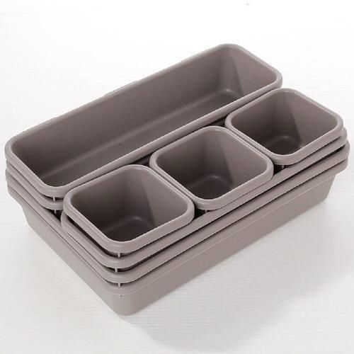 8 Pcs Home Drawer Organizer Box Storage Trays Box Office Storage Kitchen Bathroom Cupboard Jewelry Makeup Desk Organization