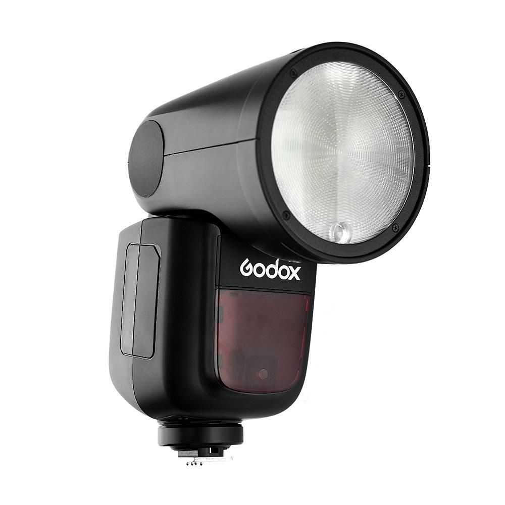 Godox V1C Professional Camera Flash Speedlite Speedlight Round Head Wireless 2.4G Compatible with Canon EOS Series 1500D 3000D 5D Mark lll 5D Mark ll for Wedding Portrait Studio Photography