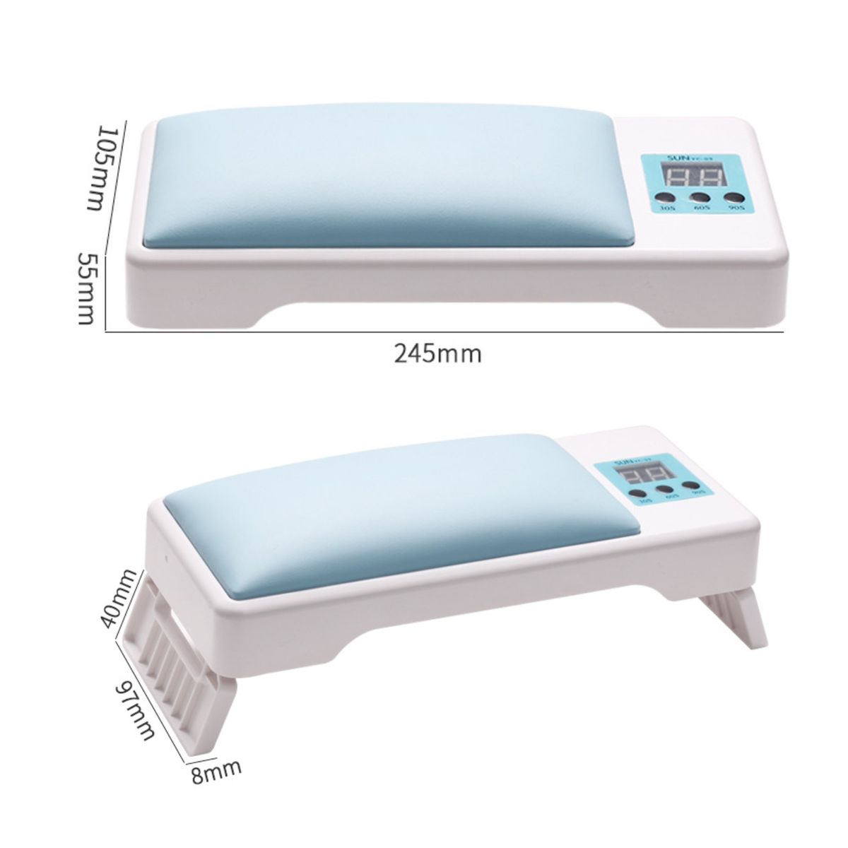 Foldable Nail Pillow UV LED Nail Lamp Polish Nail Dryer