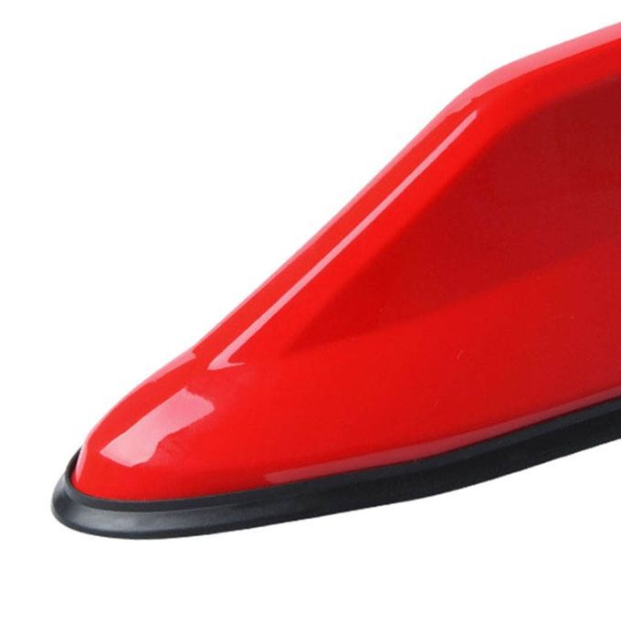 Shark Fin Antenna Universal Car Decoration AM FM Radio Signal Red