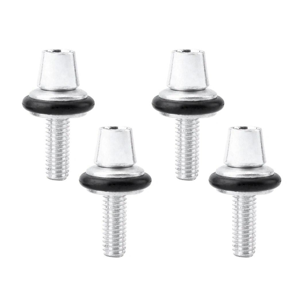 4Pcs Bicycle Replacement Screws M6 for Road Bike Fixed Gear Side Pull V/C Brake Caliper Cycling Parts Accessories