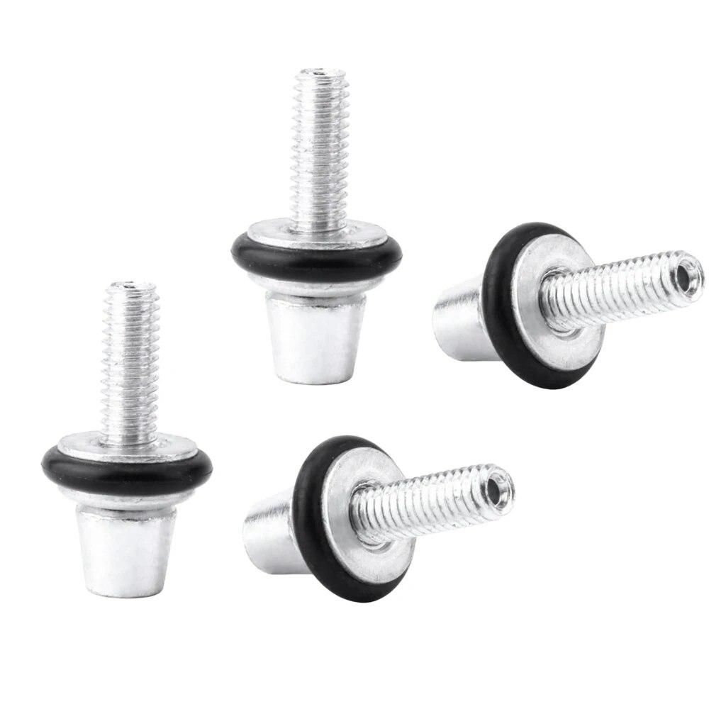 4Pcs Bicycle Replacement Screws M6 for Road Bike Fixed Gear Side Pull V/C Brake Caliper Cycling Parts Accessories