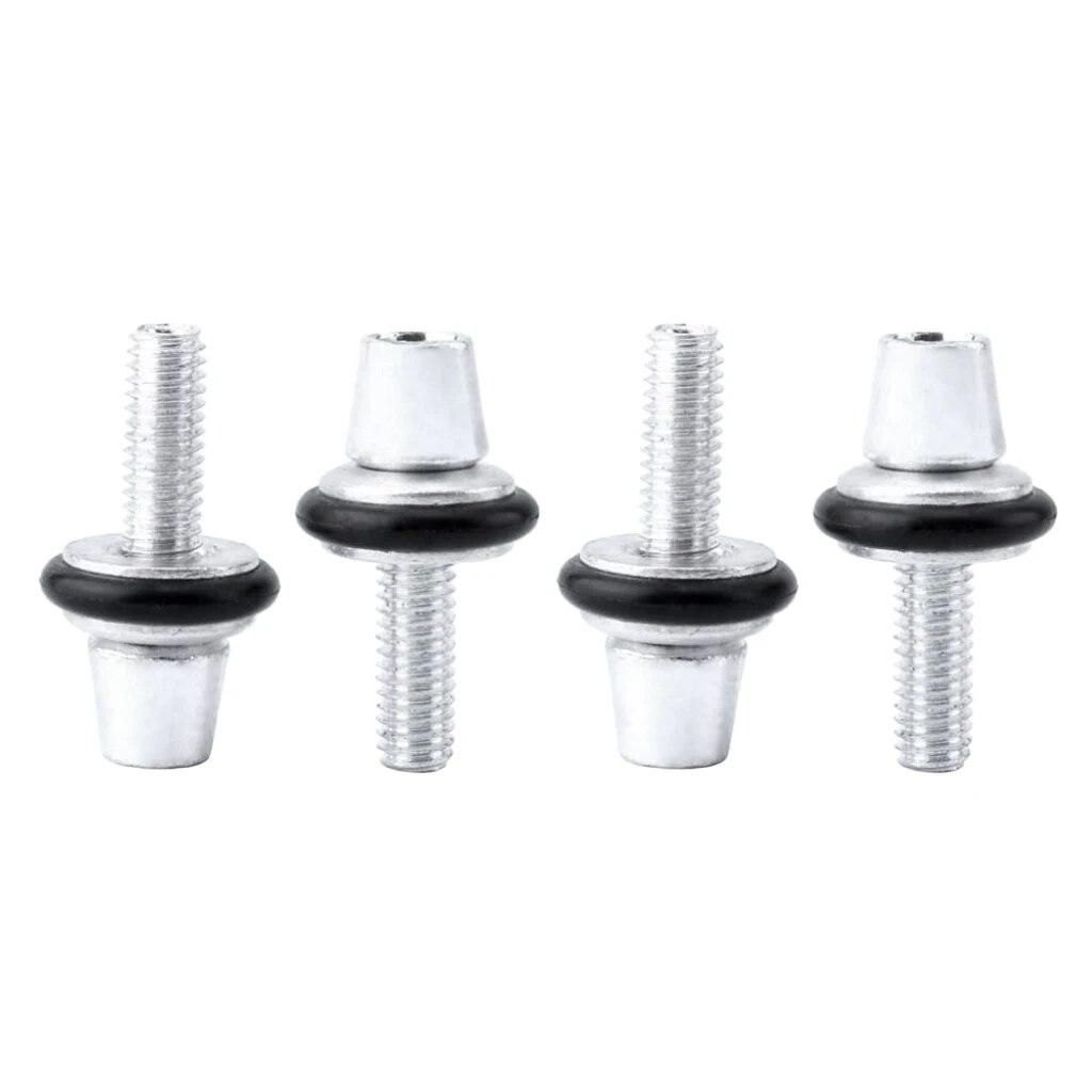 4Pcs Bicycle Replacement Screws M6 for Road Bike Fixed Gear Side Pull V/C Brake Caliper Cycling Parts Accessories