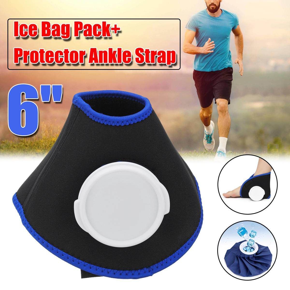 6" Ice Bag Heat Cold Cooler Pack Reusable Knee Ankle Elbow First Aid Pain Relief