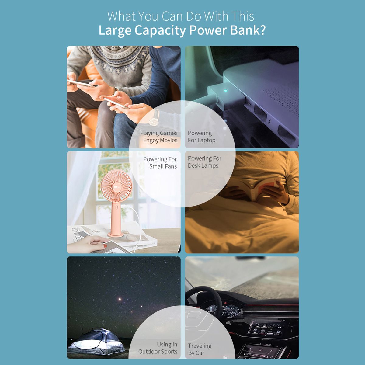 30000mAh Power Banks Two Way Fast Charge