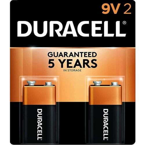 Coppertop 9v Alkaline Batteries