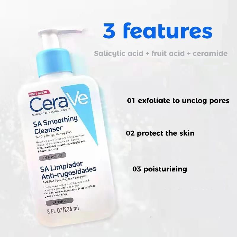 SA Smoothing Cleanser With Salicylic Acid 8oz- 236ML