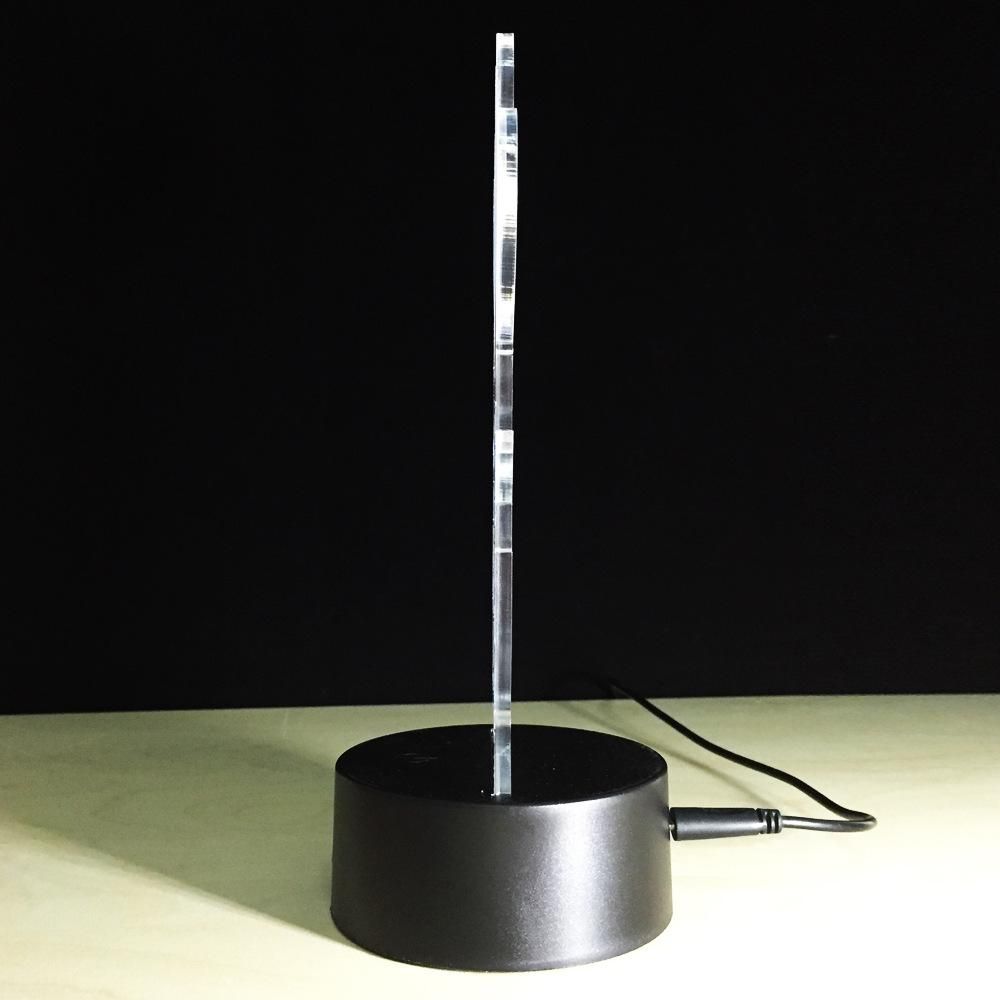 Creative Love 3D Colorful Night Light Touch LED Table Lamp Bedside Lamp USB Valentine's Day Gift
