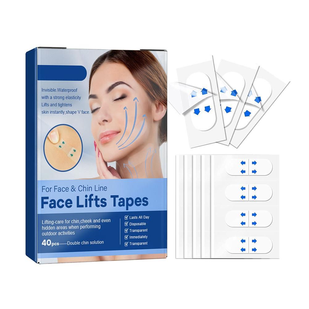 40PCS Face Firming Lifting Stickers V Face Makeup Adhesive