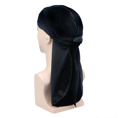 Velvet  Durag - Black
