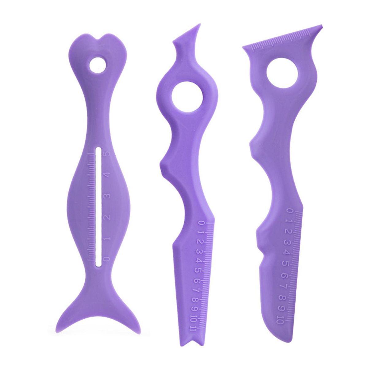 Multifunctional Silicone Eyeliner Stencils Flexible DIY Eye