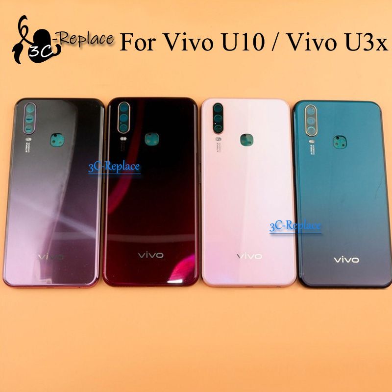 6.35 Inch For Vivo U10 / For Vivo U3x Back Cover Door Case