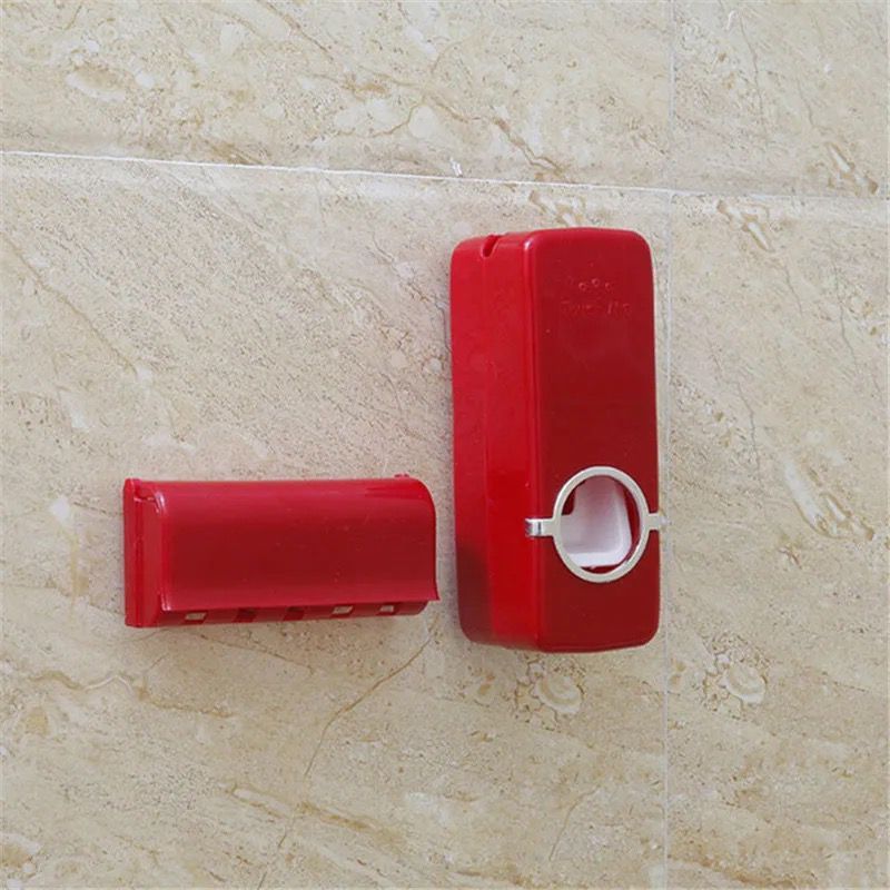 Elegant Toothbrush Holder And Automatic Toothpaste Dispenser