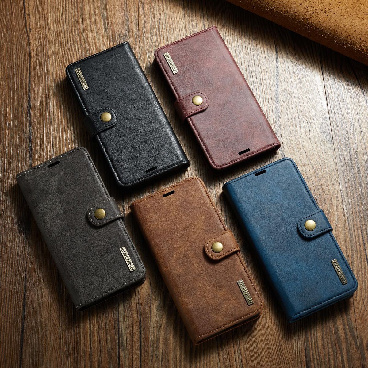 Detachable Magnetic Leather Phone Case for IPhone 12 13 11 14 Pro Max XS XR X SE 2022 8 7 6S Plus Wallet Card Holder Cover Coque
