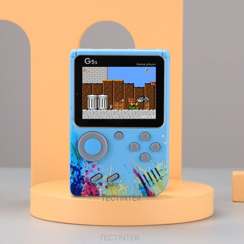 Built-in 500 Games Retro Portable Mini Handheld Video Game Console 8-Bit 3.0 Inch Color LCD