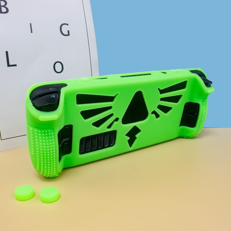 For Steam Deck V V4-1 Handheld Console Dustproof Case V4-1(Green)