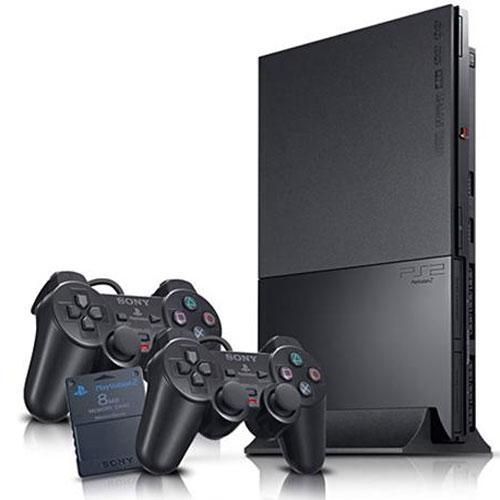 PS2 CONSOLE+2PADS+ALL ACCESSORIES