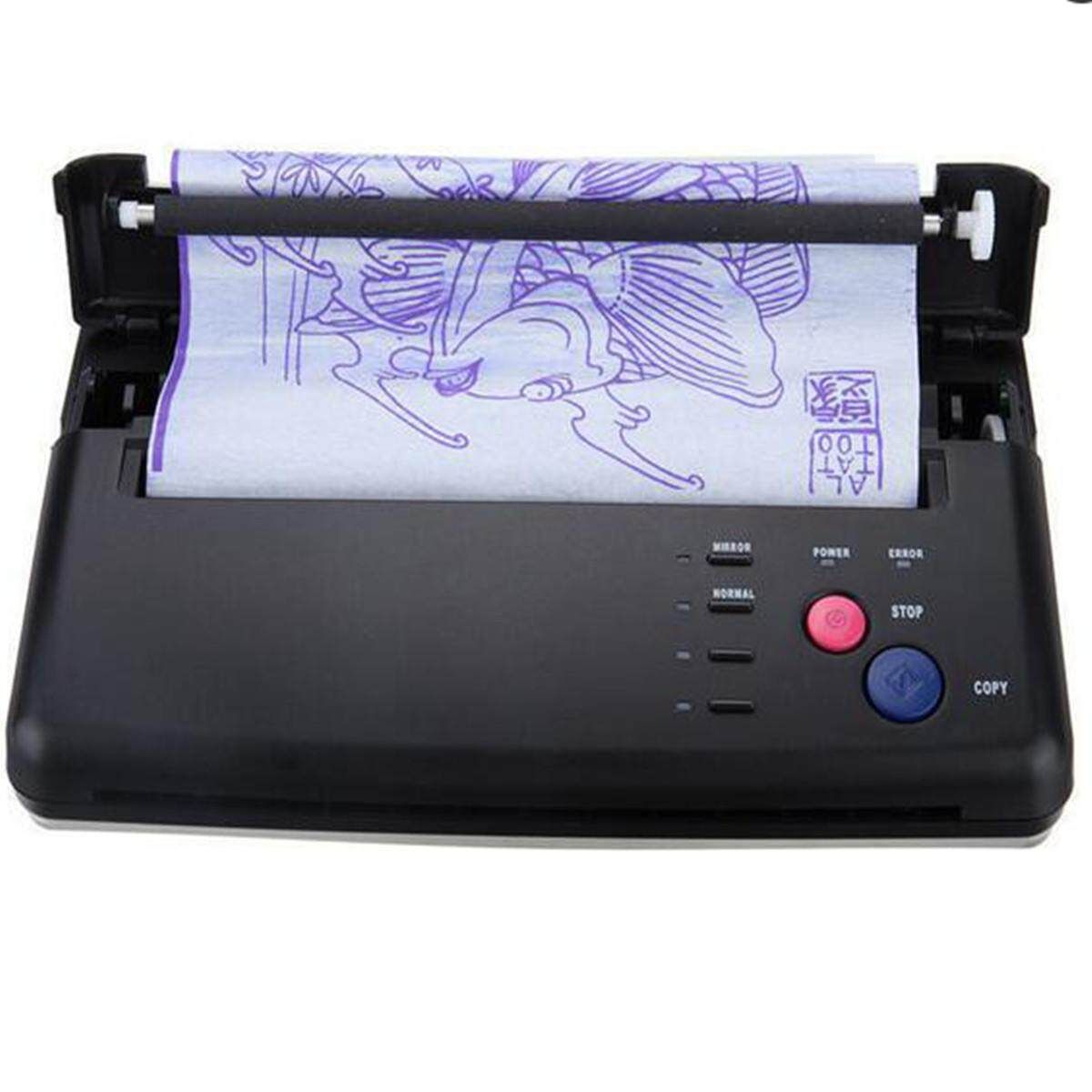 220V Tattoo Stencil Maker Transfer Machine Flash Thermal Copier Printer Supplies
