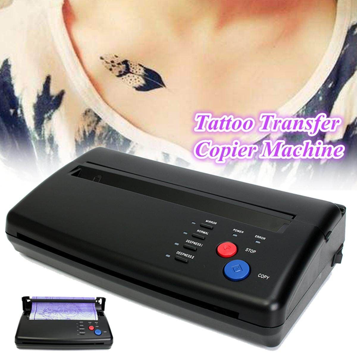 220V Tattoo Stencil Maker Transfer Machine Flash Thermal Copier Printer Supplies