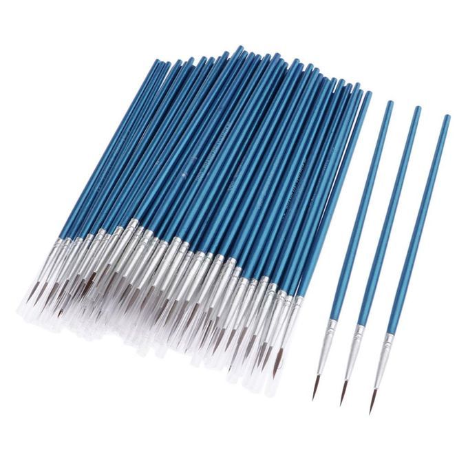 100Pack Micro Extra Fine Detail Painting Brush Pro Art Craft Brushes