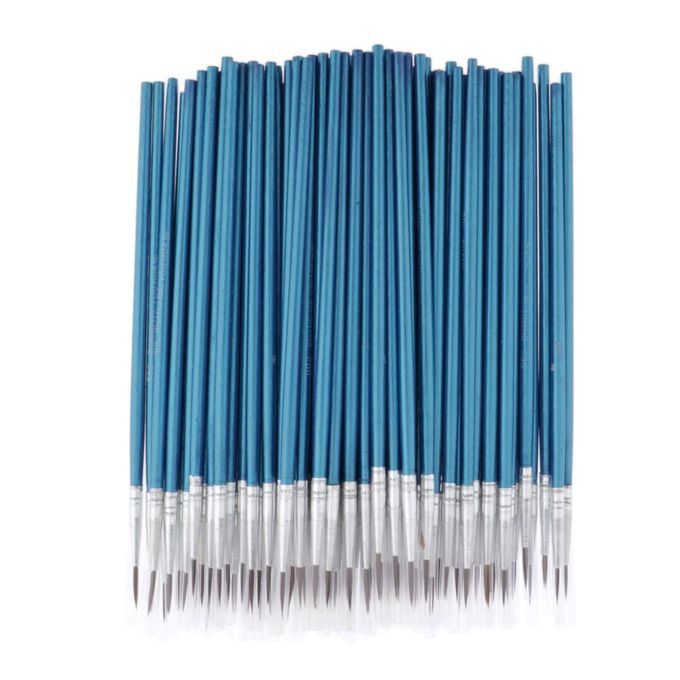 100Pack Micro Extra Fine Detail Painting Brush Pro Art Craft Brushes