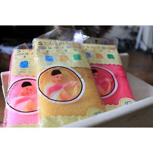 Exfoliating Body Peeling Bath Sponge 3pcs [][]