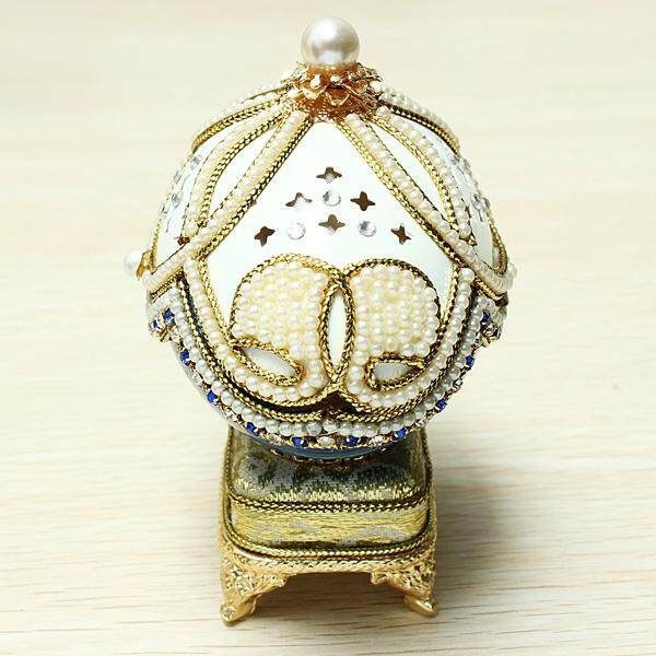 Royal Carriage Egg Carving Music Box DIY Gift Wedding Gift