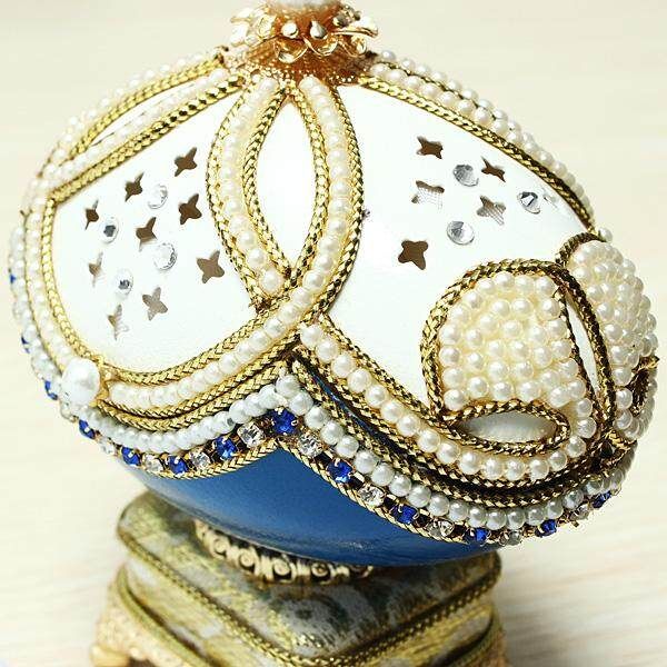Royal Carriage Egg Carving Music Box DIY Gift Wedding Gift