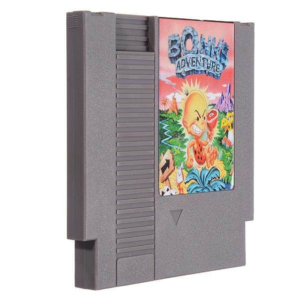Bonk's Adventure 72 Pin 8 Bit Game Card Cartridge For NES Nintendo
