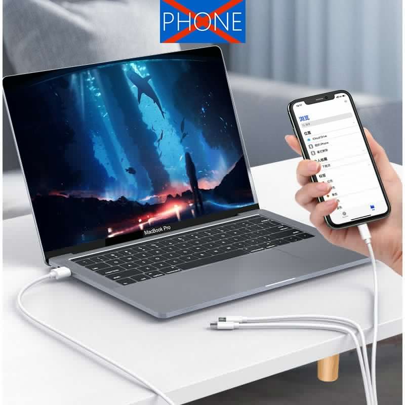 IQPC®charger Cord 3-in1 Fast Charging For Iphone And Android