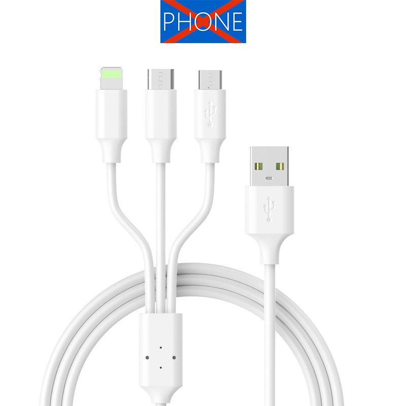 IQPC®charger Cord 3-in1 Fast Charging For Iphone And Android