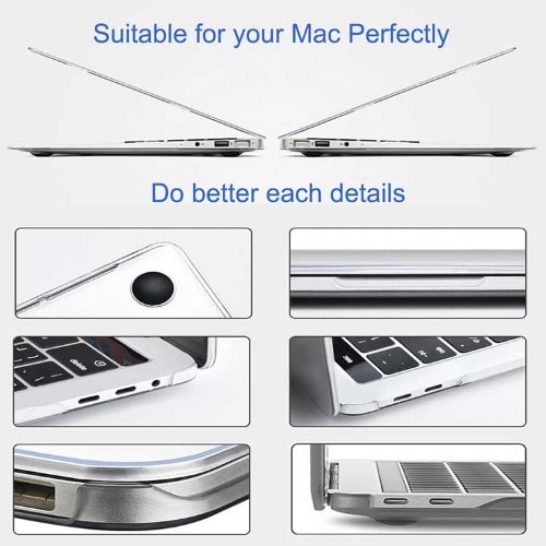 Transparent Protective Pc Case For New Macbook -14.2 Pro