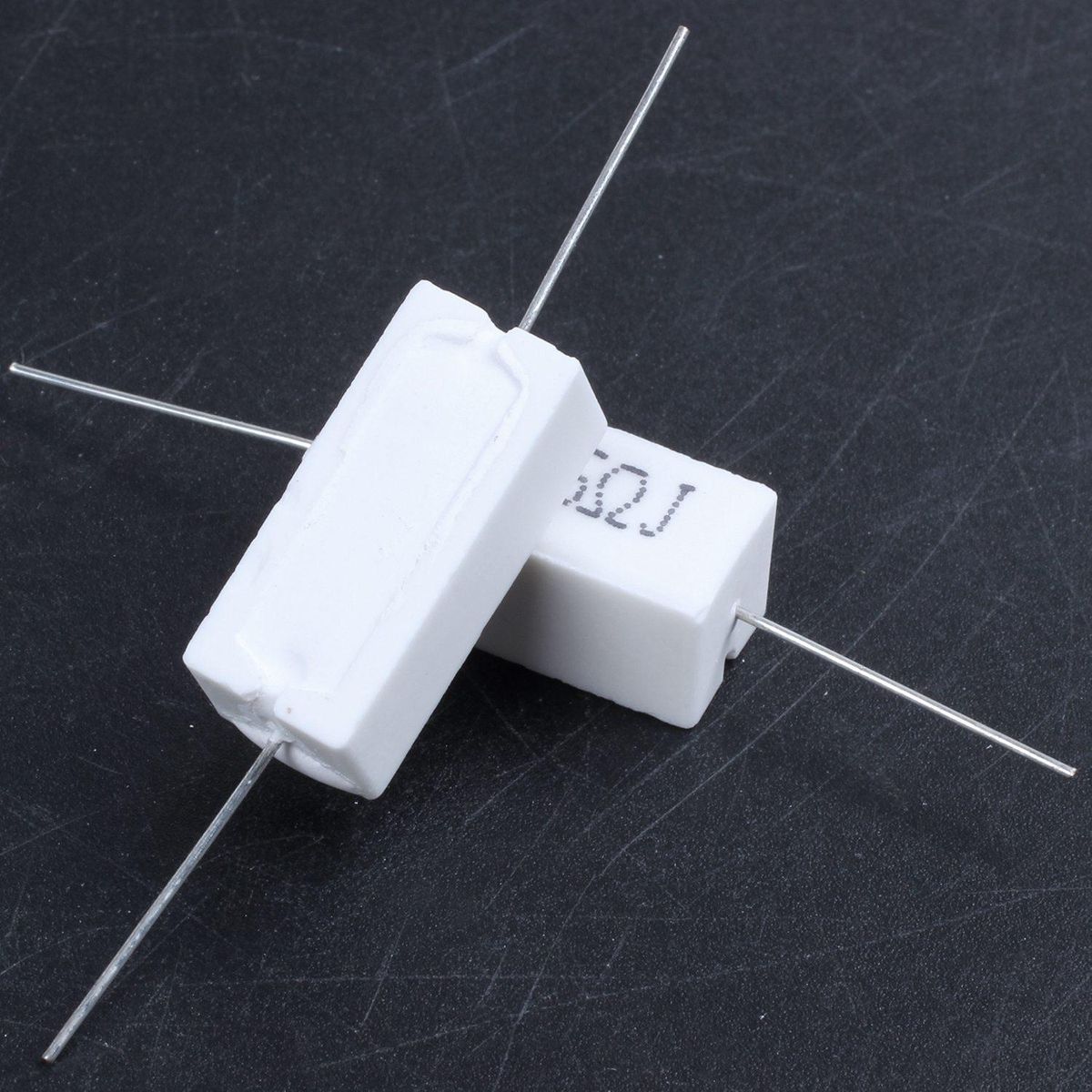 10 Pcs Axial Lead Ceramic Cement Resistor 05 Ohm 5W