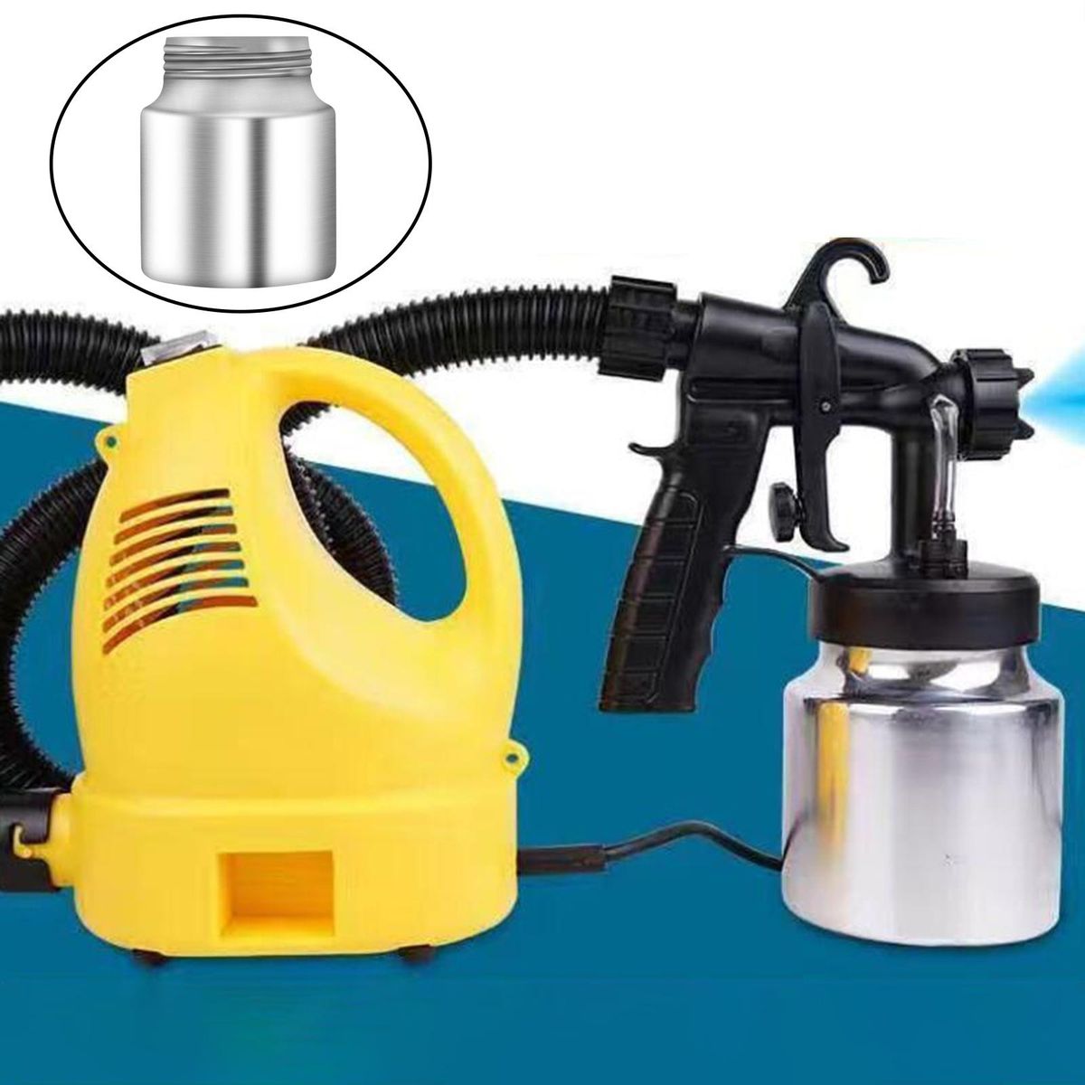 Electric  Sprayer Container   Painting Part Aluminum Alloy