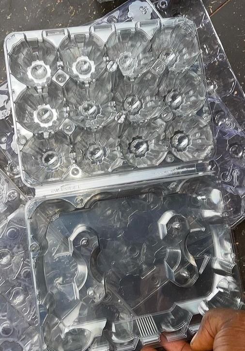 12Holes Transparent Egg Crates